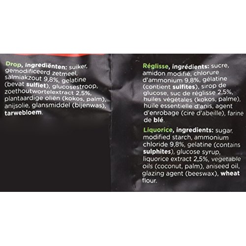 Venco Double Salt Licorice Dubbelzout 6.1 Oz Pack Of 2