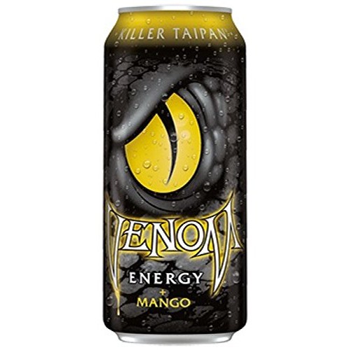 Venom Energy Drink Killer Taipan, 16 Ounce 16 Cans