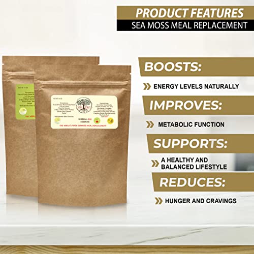 Vera Roots Seamoss Meal Replacement Shake - Vanilla-ish - Vegan,...