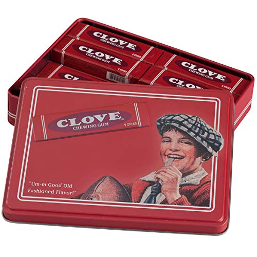 Clove Gum 10 Pack - Vintage Collector Tin