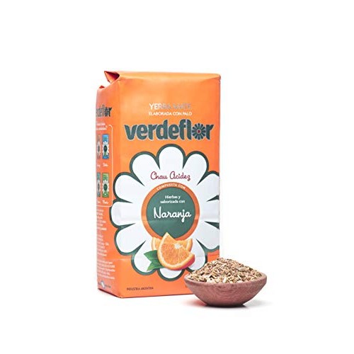 Flavored Yerba Mate Verdeflor - Hierbas Serranas Mint And Herbal