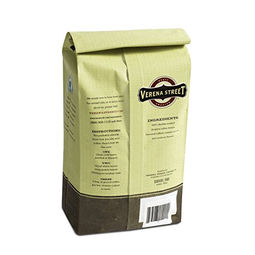 Verena Street 2 Pound Ground Coffee, Medium Roast, Juliens Brea