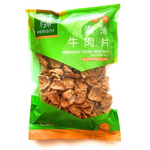 Textured Vegetable Protein Tvp Taiwanese Vegan Beef Slice - Pr