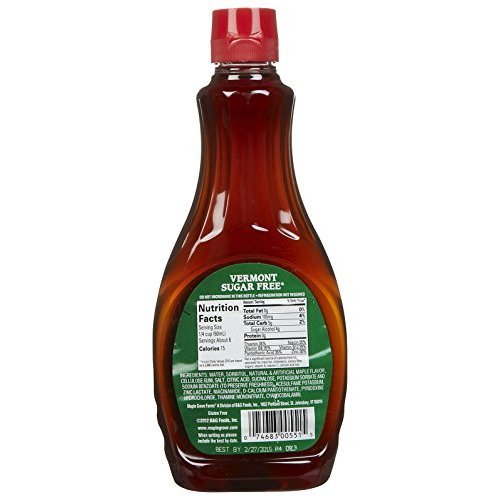 Vermont Sugar Free Syrup, 12-Ounce Bottles Pack Of 6