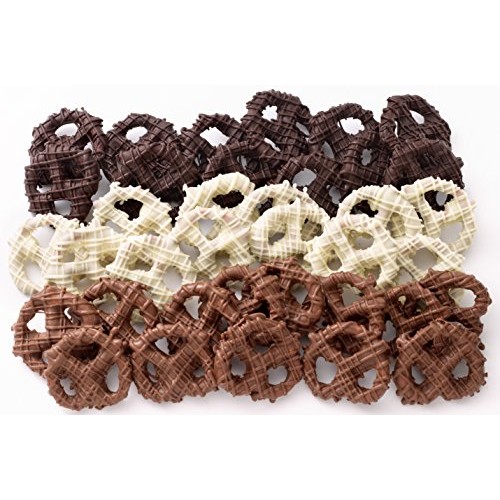 Vermont Nut Free Chocolate Covered Mini Twist Pretzels Assorted