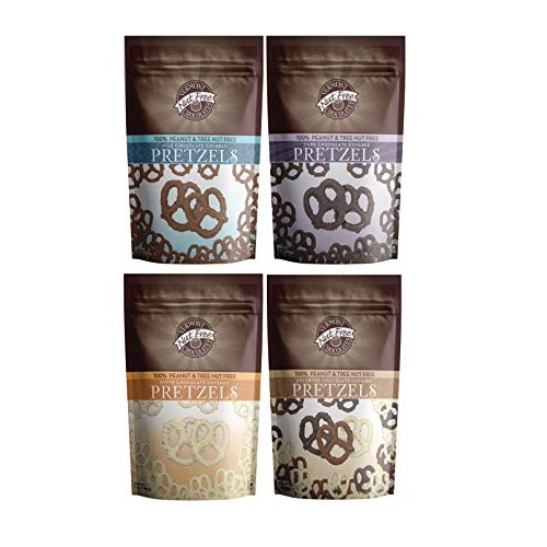 Vermont Nut Free Chocolate Covered Mini Twist Pretzels Assorted