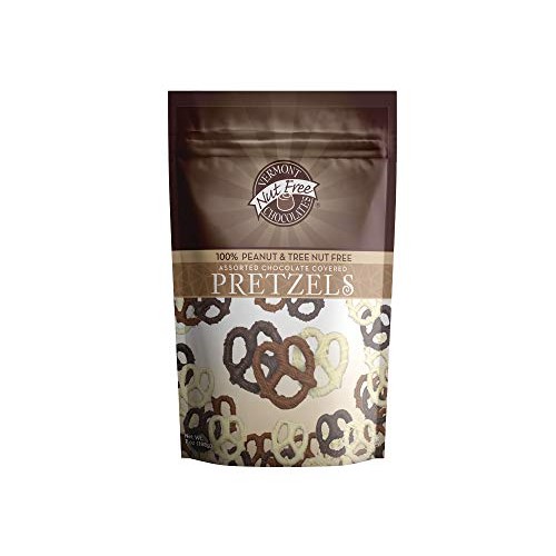 Vermont Nut Free Chocolate Covered Mini Twist Pretzels Assorted