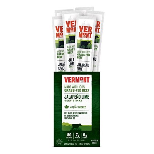 Vermont Smoke &Amp; Cure - Grass Fed Beef Jerky Sticks - Antibiotic