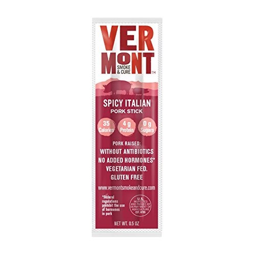 Vermont Smoke &Amp; Cure Mini Meat Stick Go Packs, Pork, Antibiotic