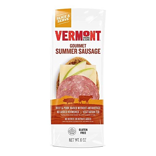 Vermont Smoke &Amp; Cure - Summer Sausage - Antibiotic Free And Glut