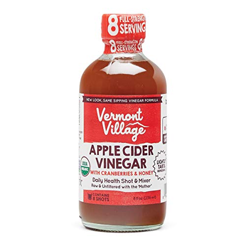 Vermont Village Cranberry Honey Apple Cider Vinegar Organic, 8