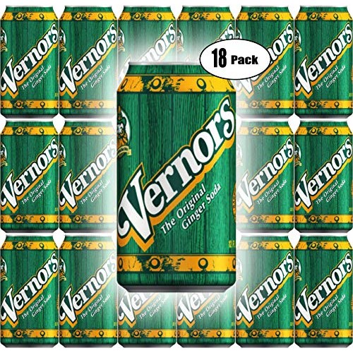 Vernors Ginger Soda, 12Oz Can Pack Of 18, Total Of 216 Oz