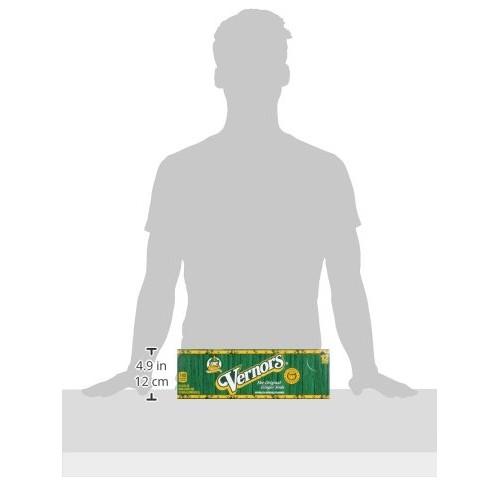 Vernors Gingerale Soda, 12 Ounce 12 Cans
