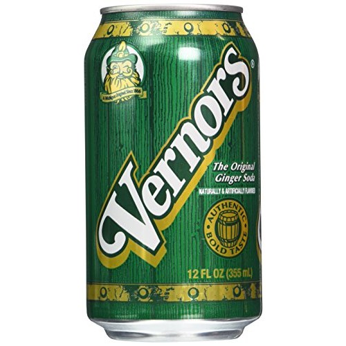 Vernors Gingerale Soda, 12 Ounce 12 Cans