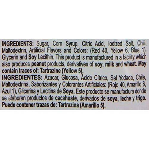 Vero Mexican Tamarindo Candy Rellerindos - 65 Count 3 Pack