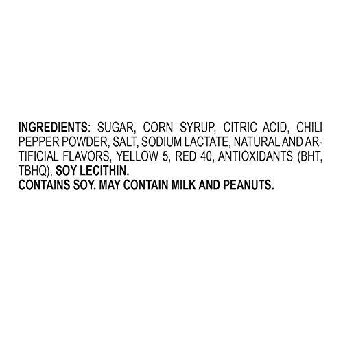 Vero Mango, Chili Covered Mango Flavored Lollipops, 40 Pieces