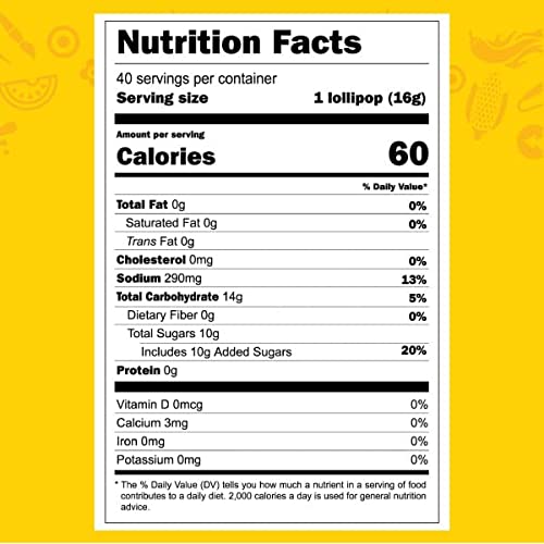 Vero Takis Chamoy Artificially Flavored Lollipop With Chili Pepp