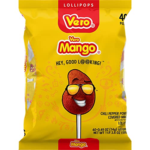 Vero Takis Chamoy Artificially Flavored Lollipop With Chili Pepp