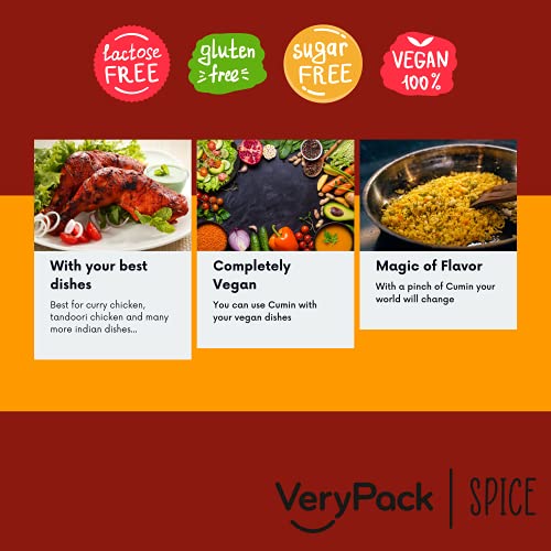 Verypack, Cumin Powder, Ground Cumin, Cumin Seeds, Indian Spice