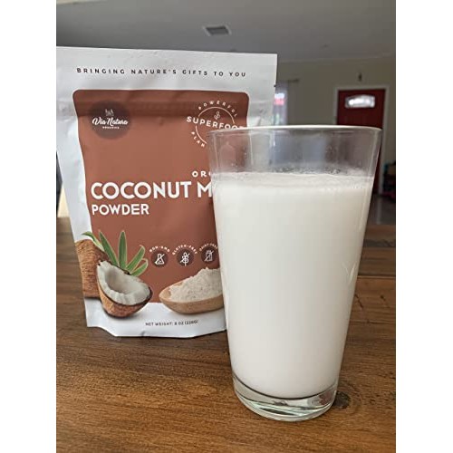 Organic Coconut Milk Powder, 8Oz. | Superfood | Non-Gmo | Gluten