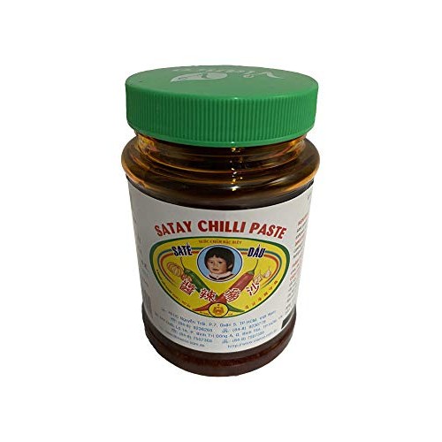 Vianco Satay Chili Paste, Satay Barbecue Sauce, 7 Ounce