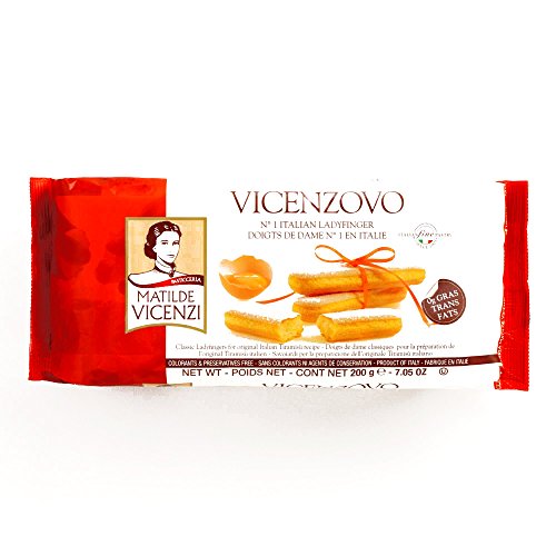 Vicenzi Vicenzovo Ladyfingers 12-Pack 7 Oz Each 2 Items Per Order