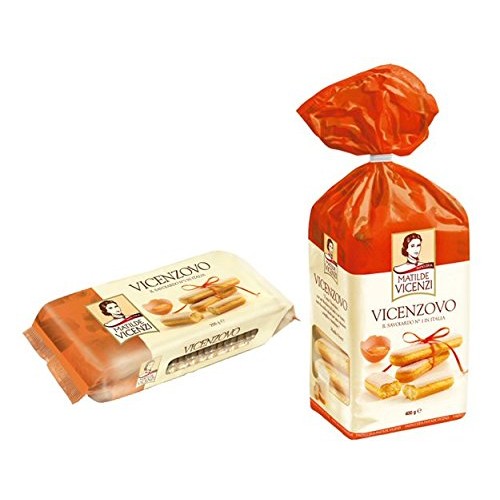 Vicenzi: Vicenzovo Savoiardi Ladyfingers 200Gr - Pack Of 4 -