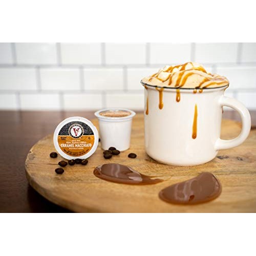Caramel Macchiato For K-Cup Keurig 2.0 Brewers, 42 Count, Victor
