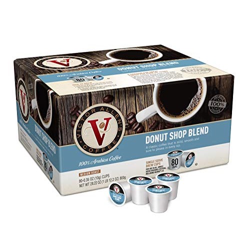 Donut Shop Blend For K-Cup Keurig 2.0 Brewers, Victor Allen Coff