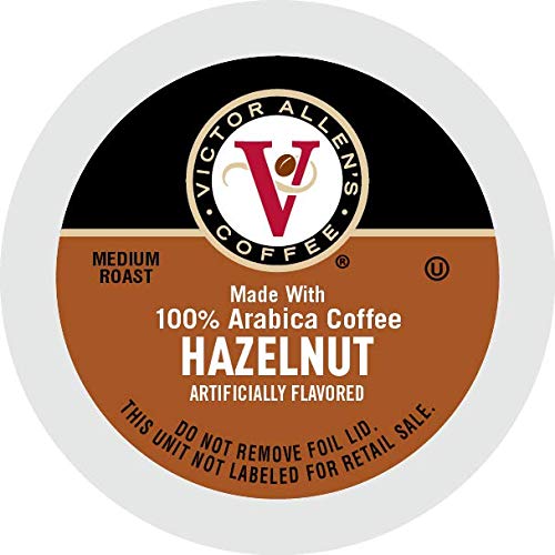 Hazelnut For K-Cup Keurig 2.0 Brewers, 80 Count, Victor Allen’S