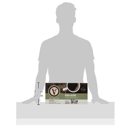 Kona Blend For K-Cup Keurig 2.0 Brewers, 80 Count, Victor Allen’