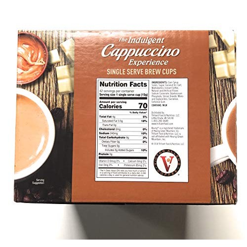 Victor Allen Indulgent White Chocolate Caramel Cappuccino Single