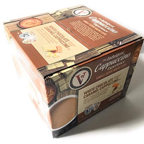 Victor Allen Indulgent White Chocolate Caramel Cappuccino Single