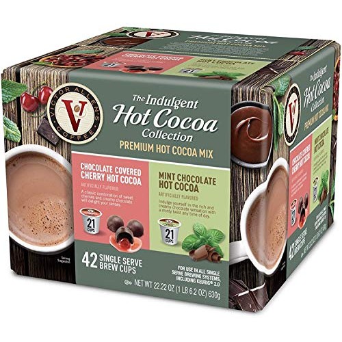 Victor Allens Hot Cocoa Chocolate Covered Cherry &Amp; Mint Chocolat