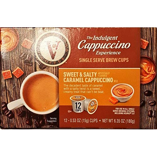 Victor Allens Indulgent Sweet &Amp; Salty Caramel Cappuccino Single