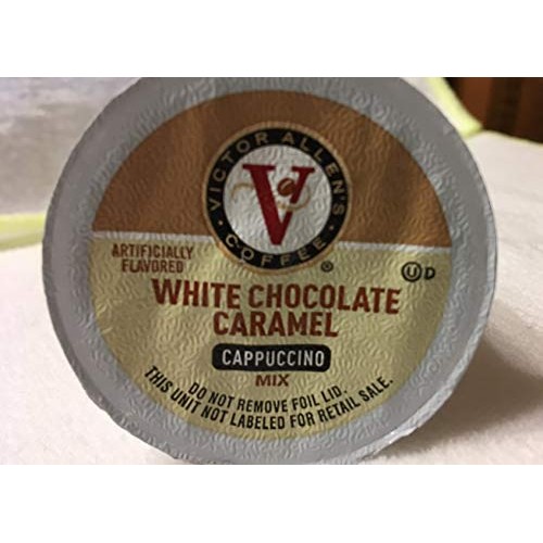 Victor Allen Indulgent White Chocolate Caramel Cappuccino Single