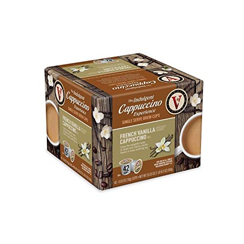 Victor Allens Coffee French Vanilla Flavored Cappuccino, 42 Cou