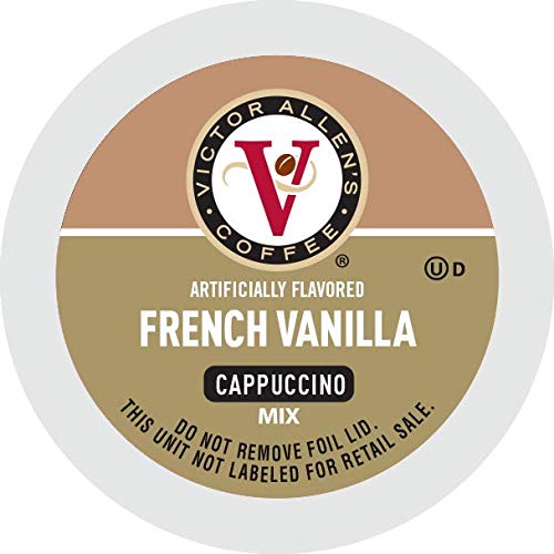 Victor Allens Coffee French Vanilla Flavored Cappuccino, 42 Cou