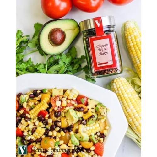 Chipotle Pepper Flakes - Two 4.2 Oz. Jars- Adds Smoky Heat To Re