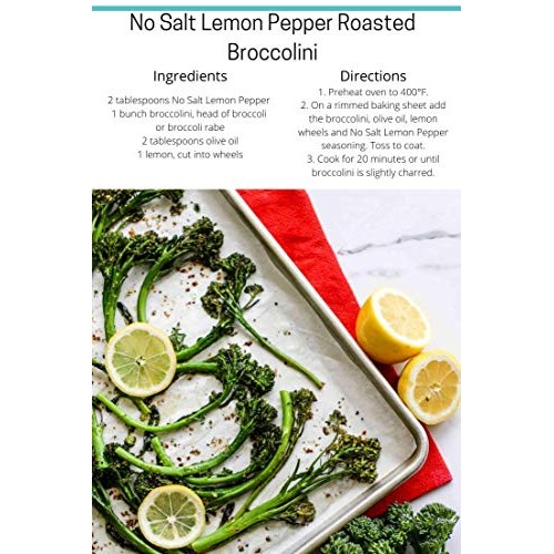 No Salt Lemon Pepper- 5.3 oz. Jar Pack of 2 You won’t even mis...