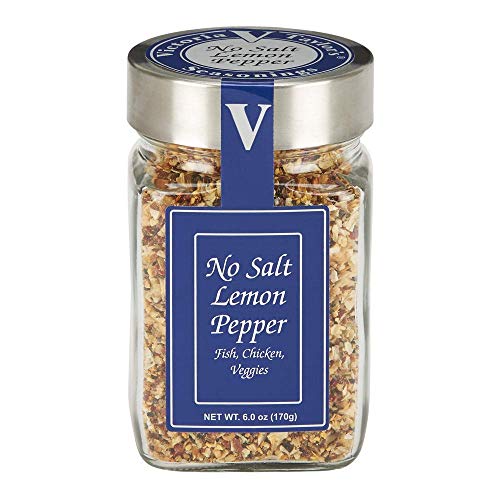 No Salt Lemon Pepper- 5.3 oz. Jar Pack of 2 You won’t even mis...