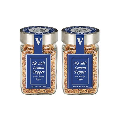 No Salt Lemon Pepper- 5.3 oz. Jar Pack of 2 You won’t even mis...