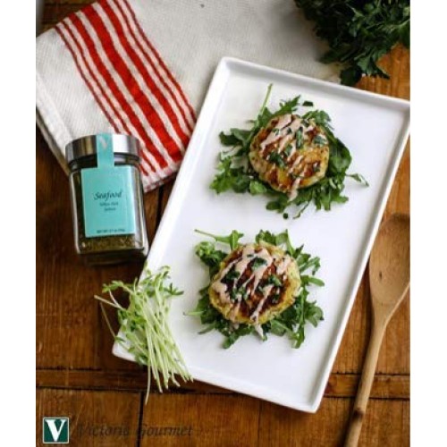 Seafood Seasoning 2 Pack -Blend Of Chives, Thyme, Oregano And Le