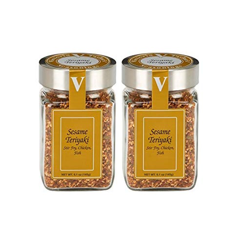 Sesame Teriyaki- Two 5.1 Oz. Jars - Great For Stir-Fry Dishes!