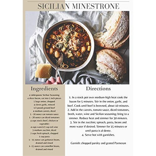 Sicilian- Two 1.5 Oz. Cubes - Classic Bold Southern Italian Flav