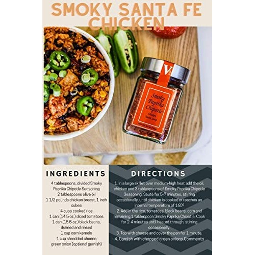 Smoky Paprika Chipotle 2 Pack – Mesquite Flavored Spice Blend.