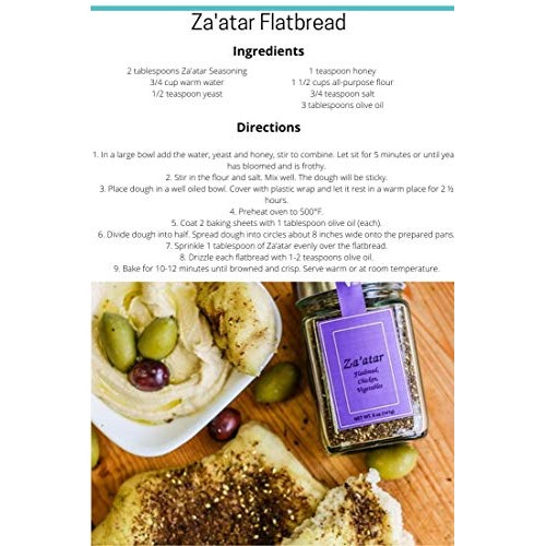 Zaatar- 5.0 Oz. Jar - A Staple Of Middle Eastern Cuisine. Zaat
