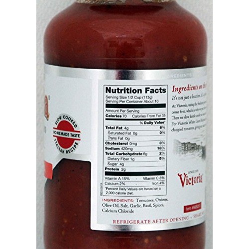 Victoria White Linen Marinara Sauce Twin Pack 2- 40Oz Bottles Victoria White Linen Marinara Sauce Twin Pack 2- 40Oz Bottles