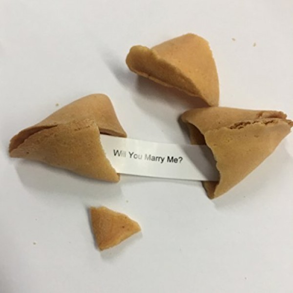 Victorystore Wedding Proposal: Will You Marry Me? Fortune Cookie