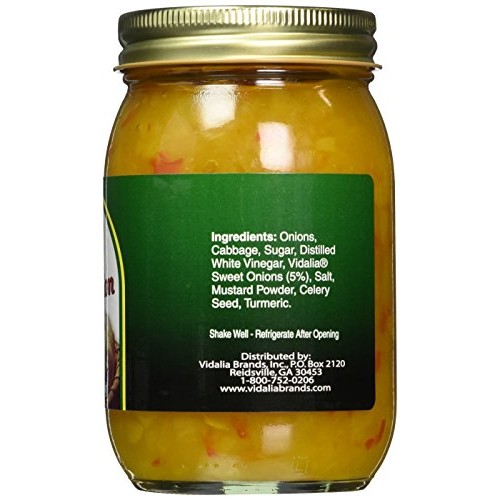 Vidalia Brands Sweet Onion Relish 16 Oz Jar